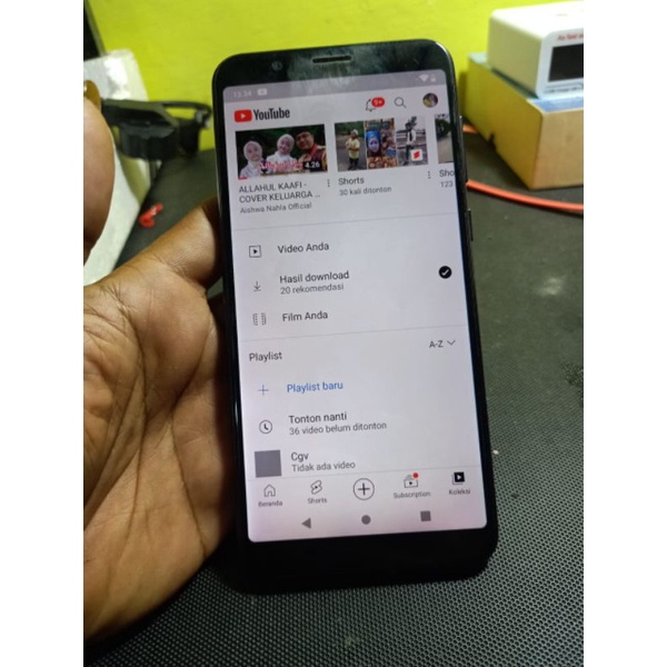 lcd ori copotan asus max pro m1+plus frame mulus minus