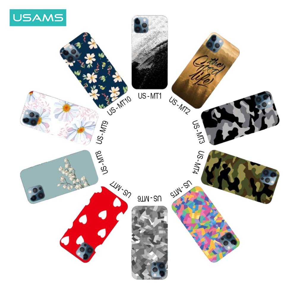 USAMS Anti Scratch Motif | Back Sticker Garskin