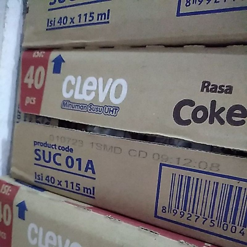 BARU Pilihan Clevo Susu UHT kotak 1 dus isi 40 bks (115ml) isi 1 dus lebih banyak