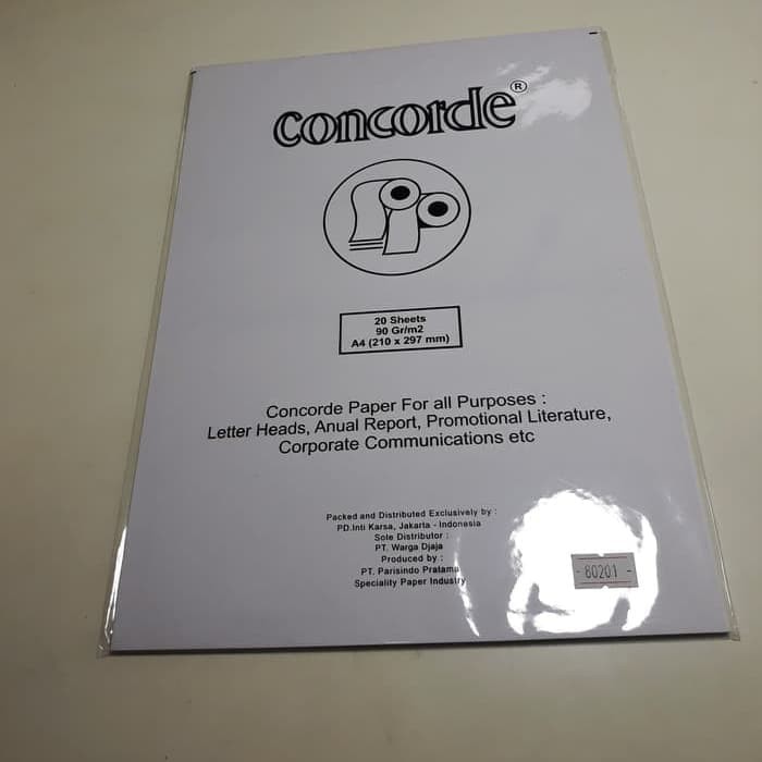 

Kertas Concorde 90gr