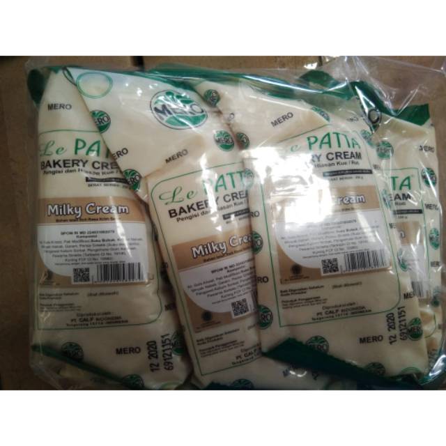 

Mero lepatta bakery cream milky 250 gr