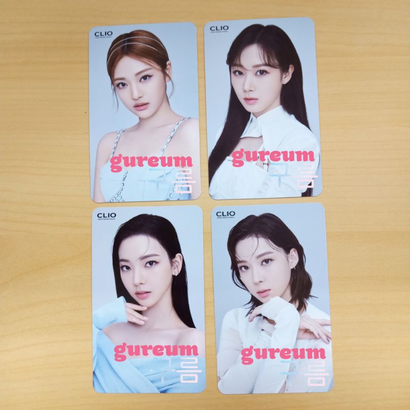 [READY] CLIO X AESPA PHOTOCARD #2 (DOUBLESIDE PHOTOCARD)