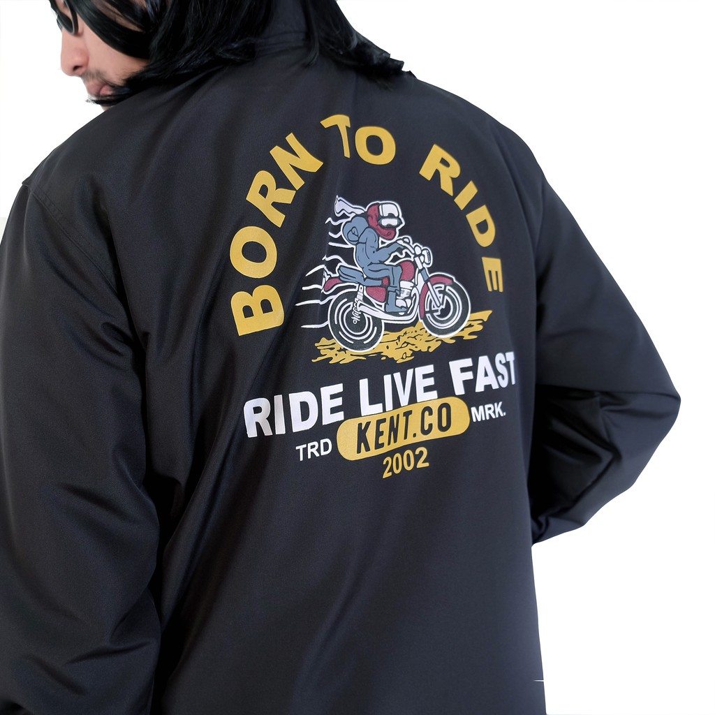 Kent Jaket Coach Ride Original Born To Ride