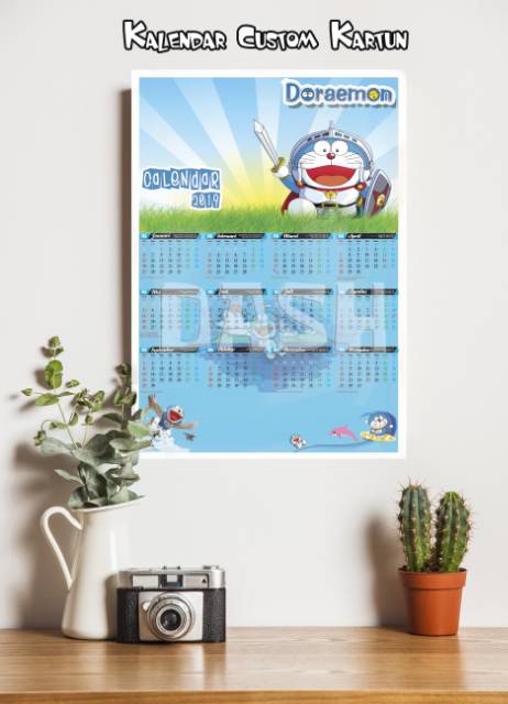 Kalender Kartun 2023 Murah Meriah