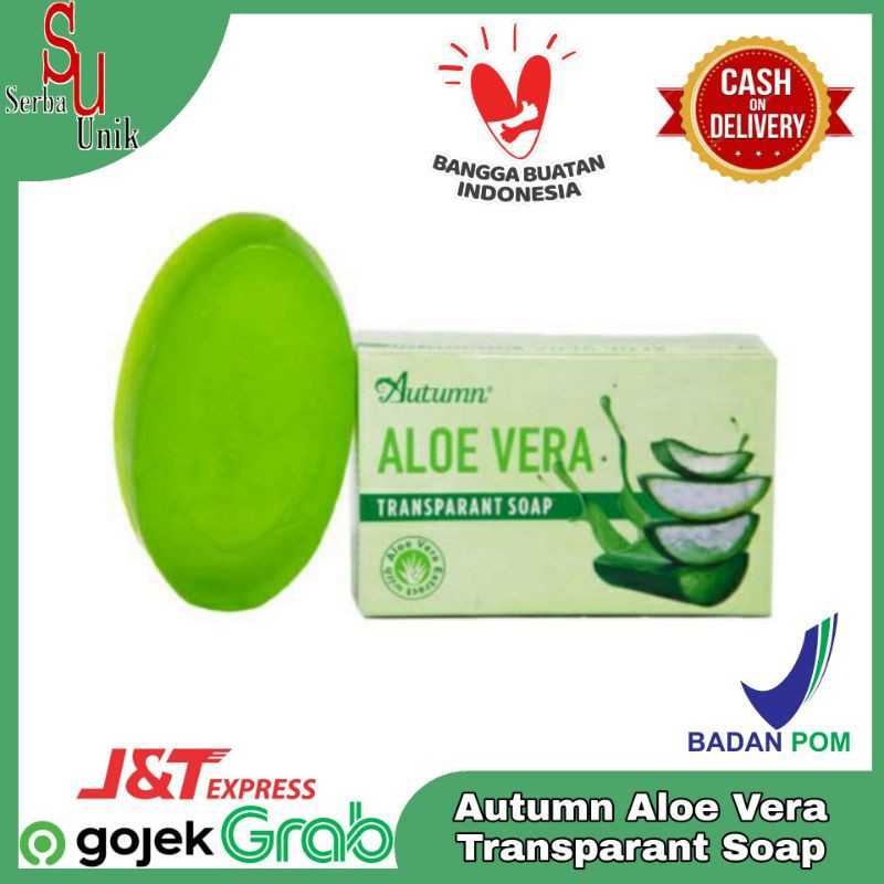 Autumn Aloe Vera Transparant Soap