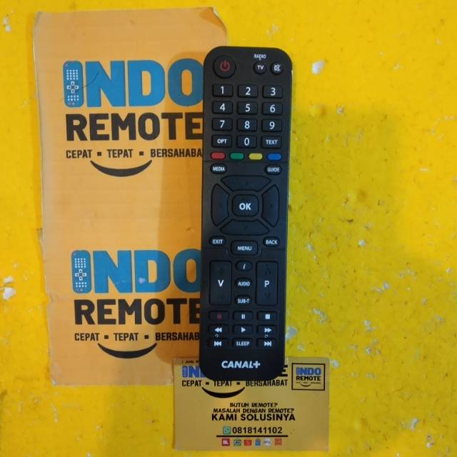 REMOTE TV KABEL PARABOLA CANAL ORIGINAL