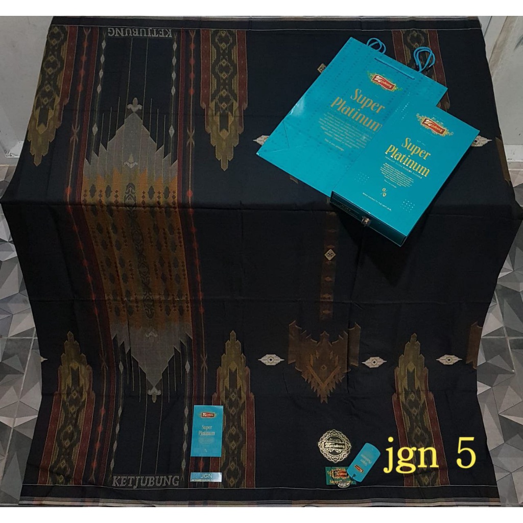 SARUNG KETJUBUNG SKG RED/GOLD QUALITY