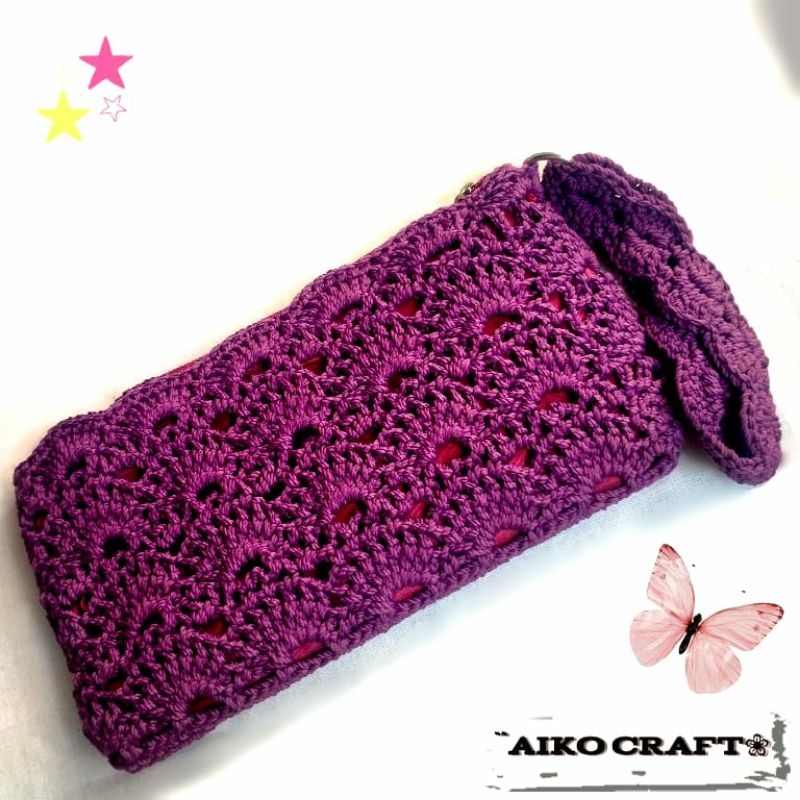 Dompet Rajut/ Dompet Hp Rajut