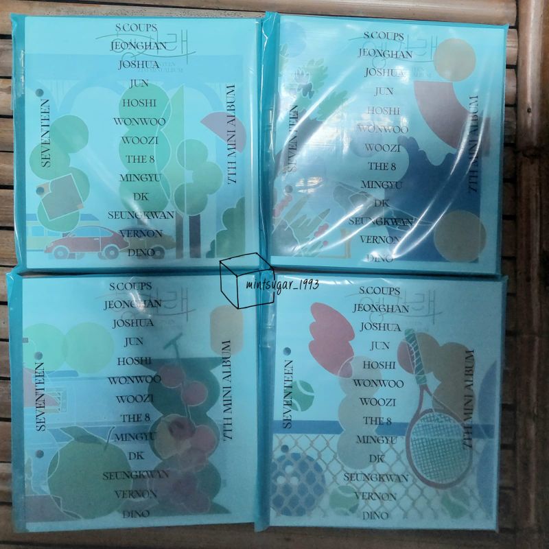 [ READY STOCK SEALED ] ALBUM SEVENTEEN - HENGGARAE SVT hana dul set net version