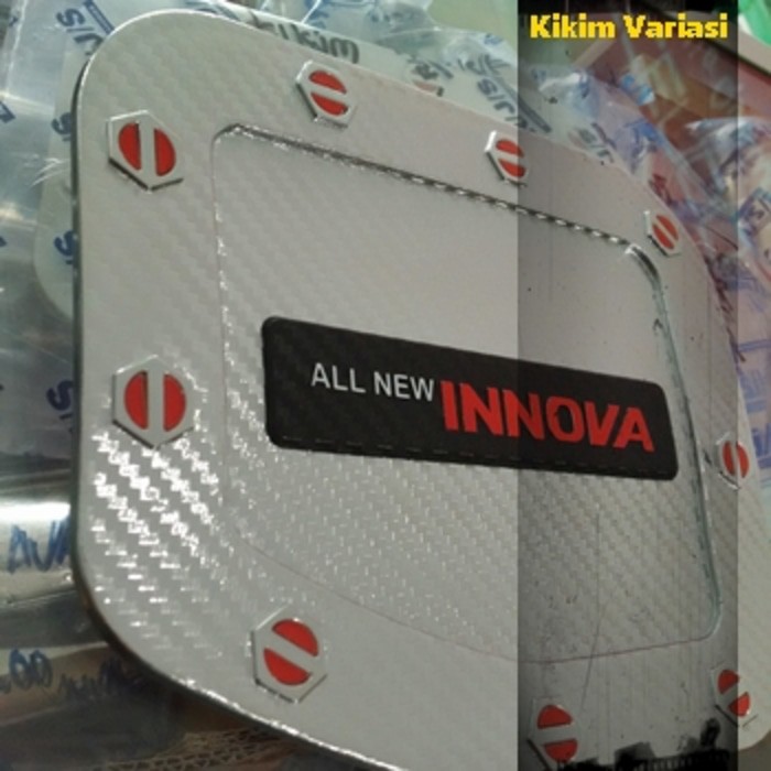 Tank Cover TRD Silver All New Innova 2016