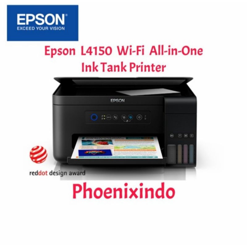 Jual Printer Epson L4150 L 4150 L 4150 Wi Fi All In One Ink Tank Printer Indonesiashopee Indonesia 6918