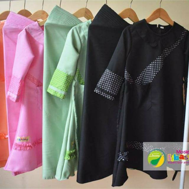 Gamis anak 2 tahun thariya by moslem libasuna