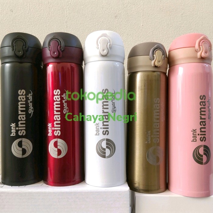 Botol Minum tumblr niagara/tumbler stainless/termos stainless/ termos custom - warna sama(I1Y8) Term