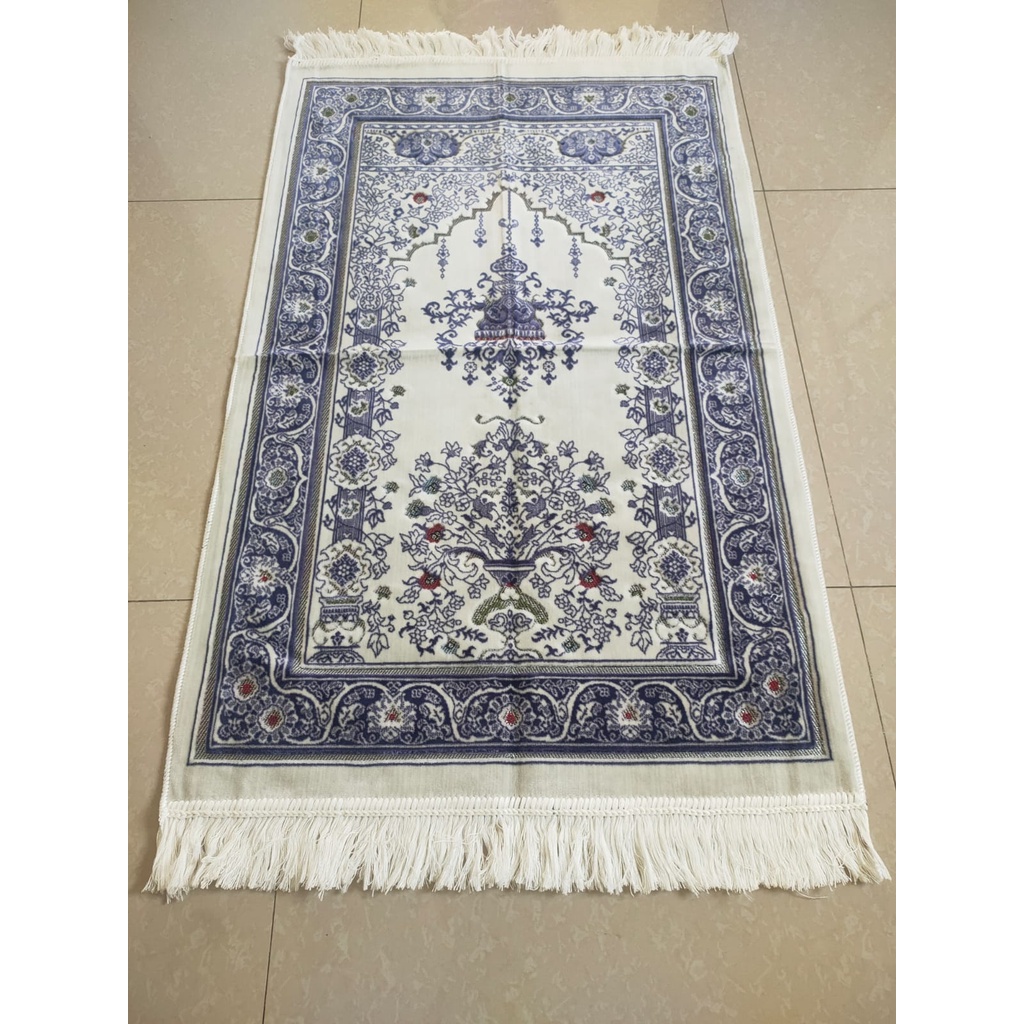 Sajadah turki / sajadah tebal / sajadah safatek simli / sajadah seserahan / Sajadah Safatex