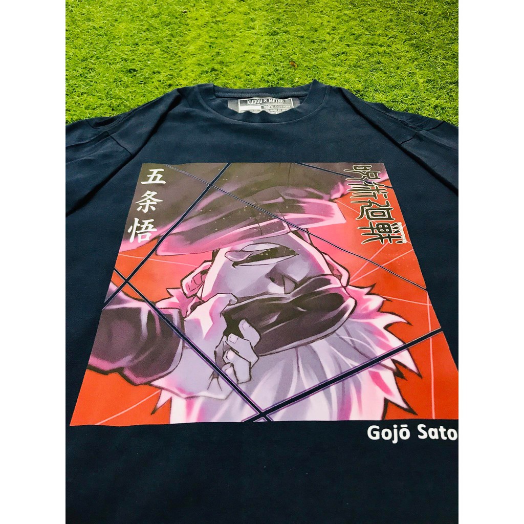 Tshirt Jujutsu Kaisen Gojo Satoru Navy