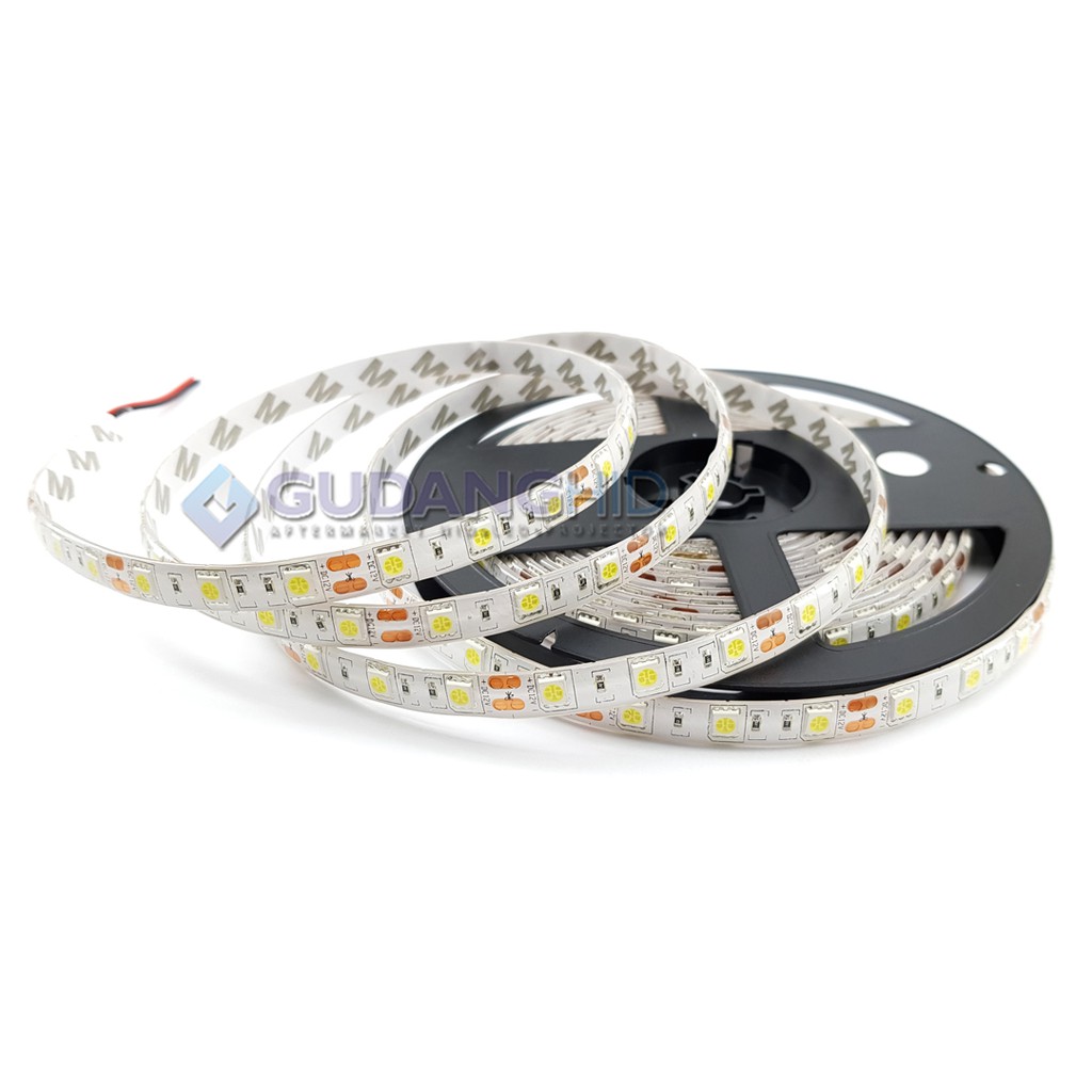 Lampu LED Strip SMD 5050 12V 5 Meter Anti Air IP45 Outdoor Grade A