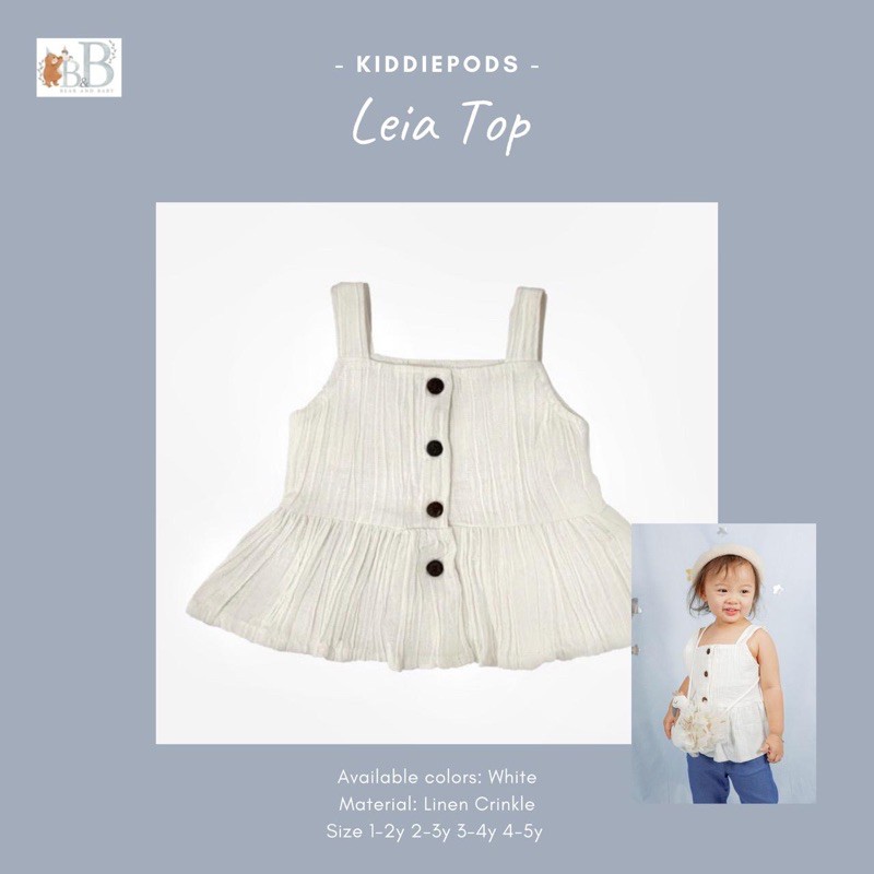 KIDDIEPODS Leia Top