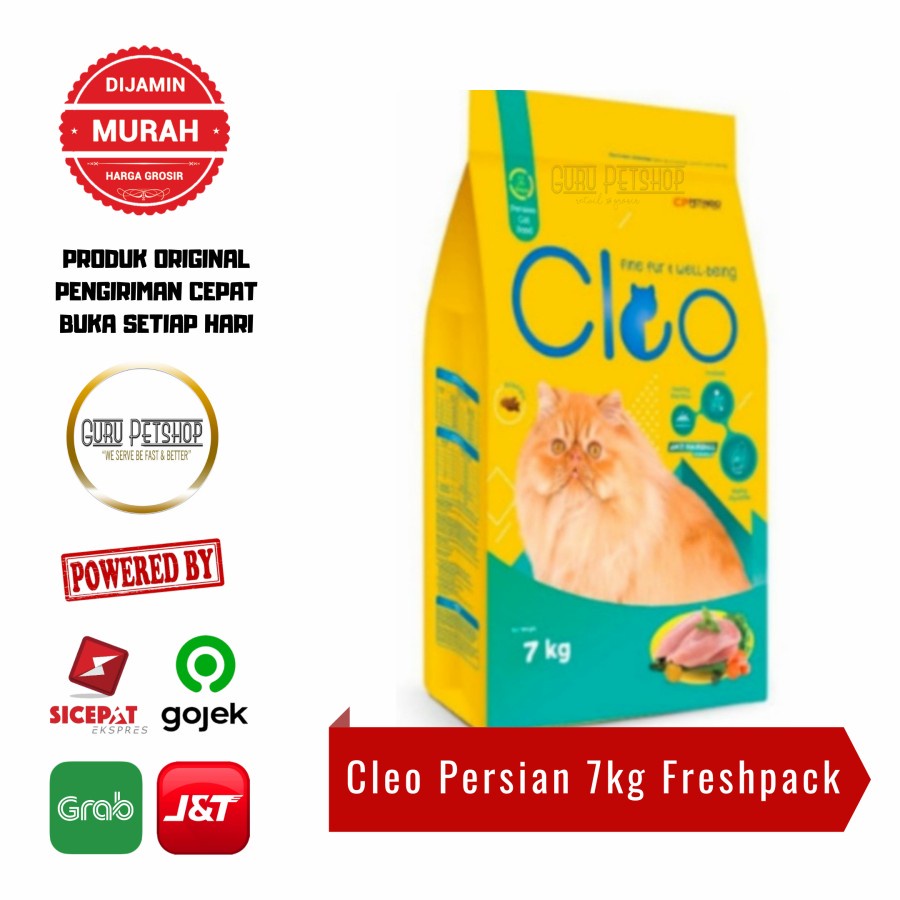 Cleo Persian 7kg Cleo Adult Persian 7kg Freshpack Anti Hairbal Formula