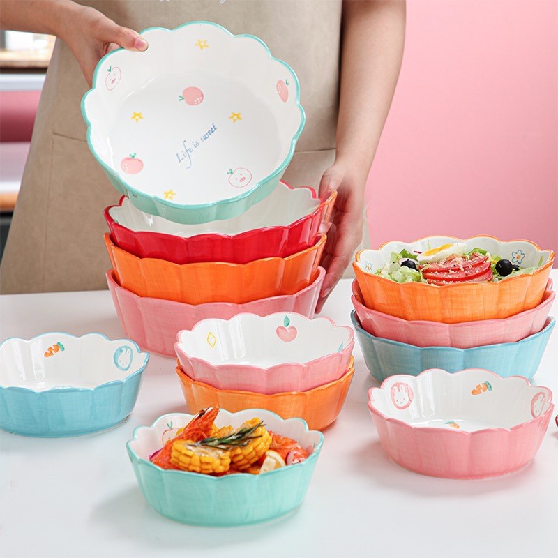 7 inci Lace Bowl Fruity Series New / mangkok keramik / mangkuk