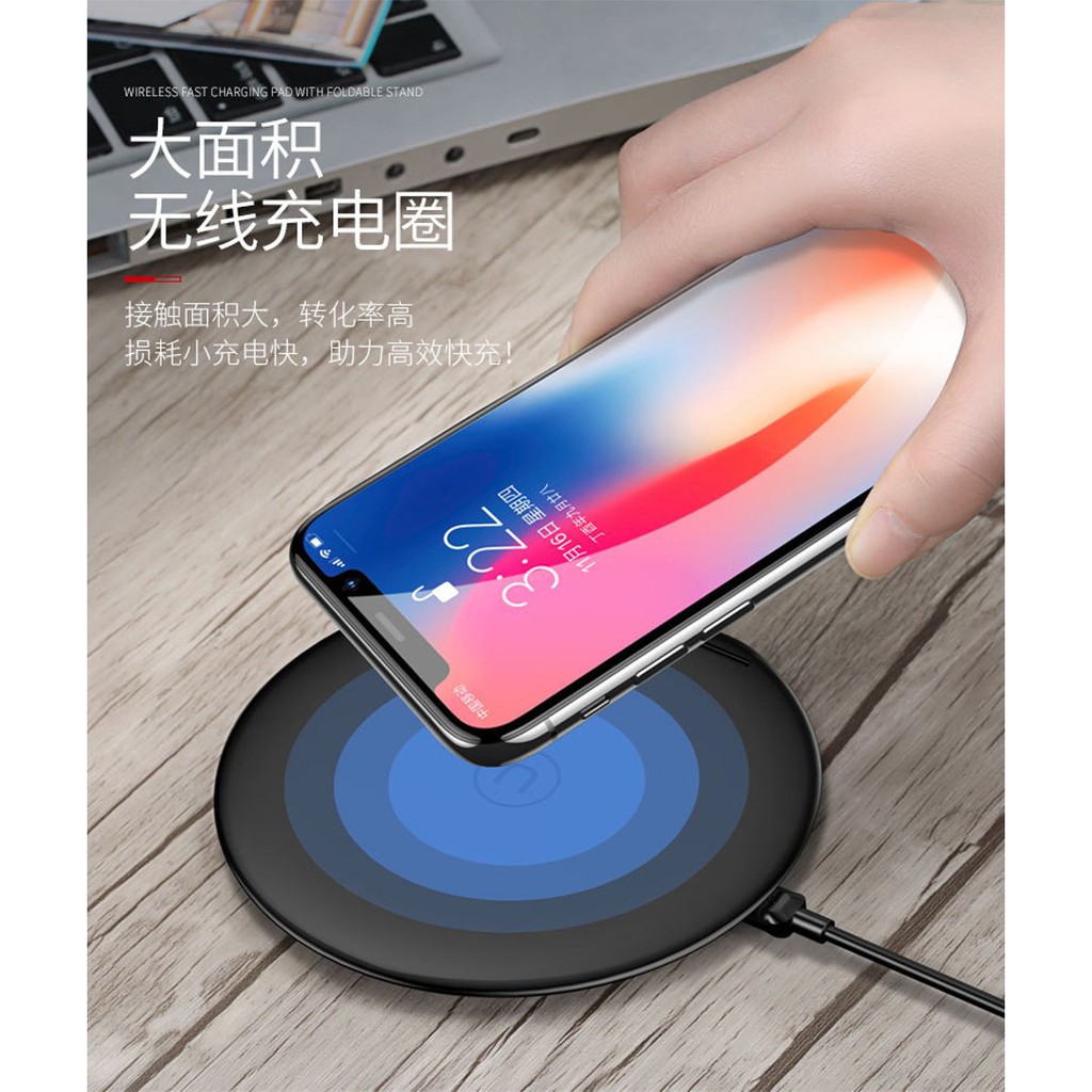 Wireless Fast Charging USAMS Wireless Fast Charging Pad V Series Original