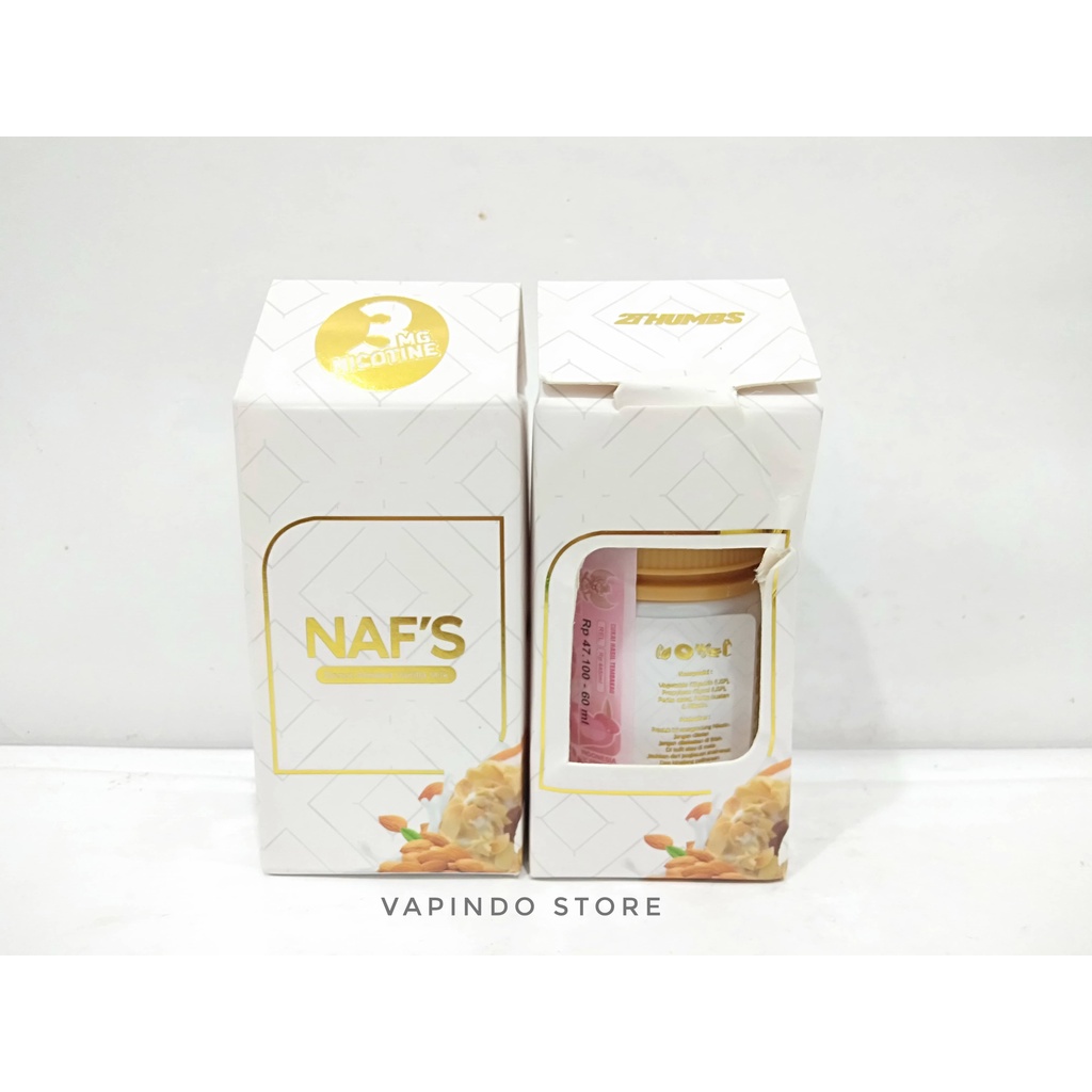 NAFS V2 DONUT ALMOND MILK VANILLA 60ML 3MG BY ORA BREW LIQUID