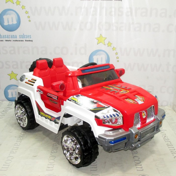 PMB M6168 Skunk Offroad Extra Large 2-Kursi Double Power/Battery Mobil Mainan Aki Bandung