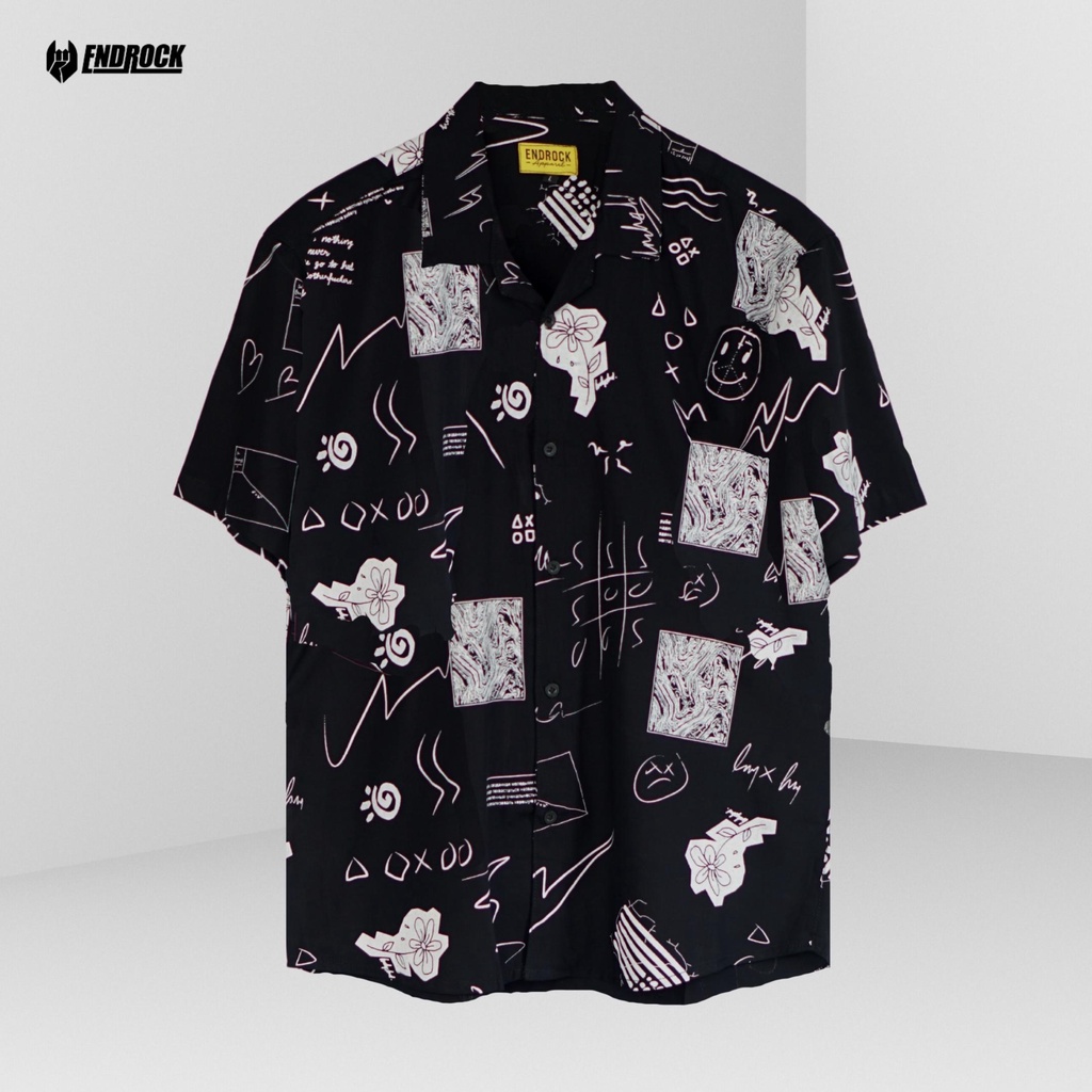 Kemeja Hawaiian shirt | Kemeja Hawaiian Original Endrock &quot;You See Me&quot;