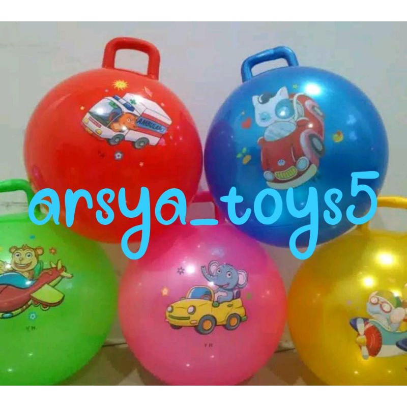 Arsya_toys5 BOLA JUMPING BOLA MAIN ANAK Panjang 31CM