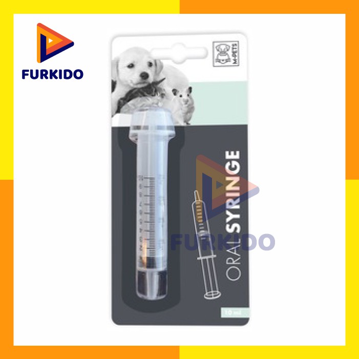 M-pets Oral Syringe 10 ml / Suntikan Alat Bantu Makan Hewan