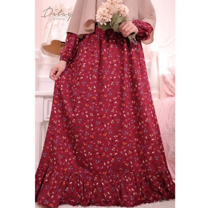 Ditsy Maret Eira Deepred