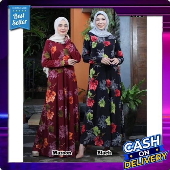 Gamis Lebaran Terbaru 2022 Dress Shopia Original Amore By Ruby Fashion Muslim Terkini Rempel Baju Ko