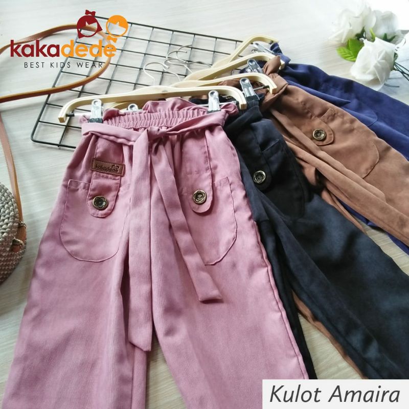 Kulot Anak Perempuan | Kulot Amaira by Kakadede