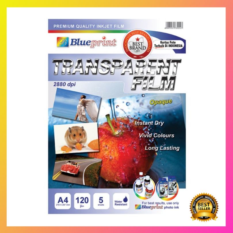 

Diskon Blueprint Transparent Film ( Opaque) A4