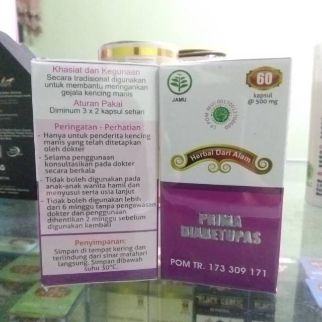 

KAPSUL DAGING TUPAI PLUS Diabetupas