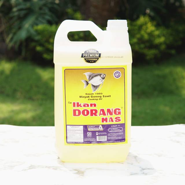 

Minyak ikan dorang mas 5ltr