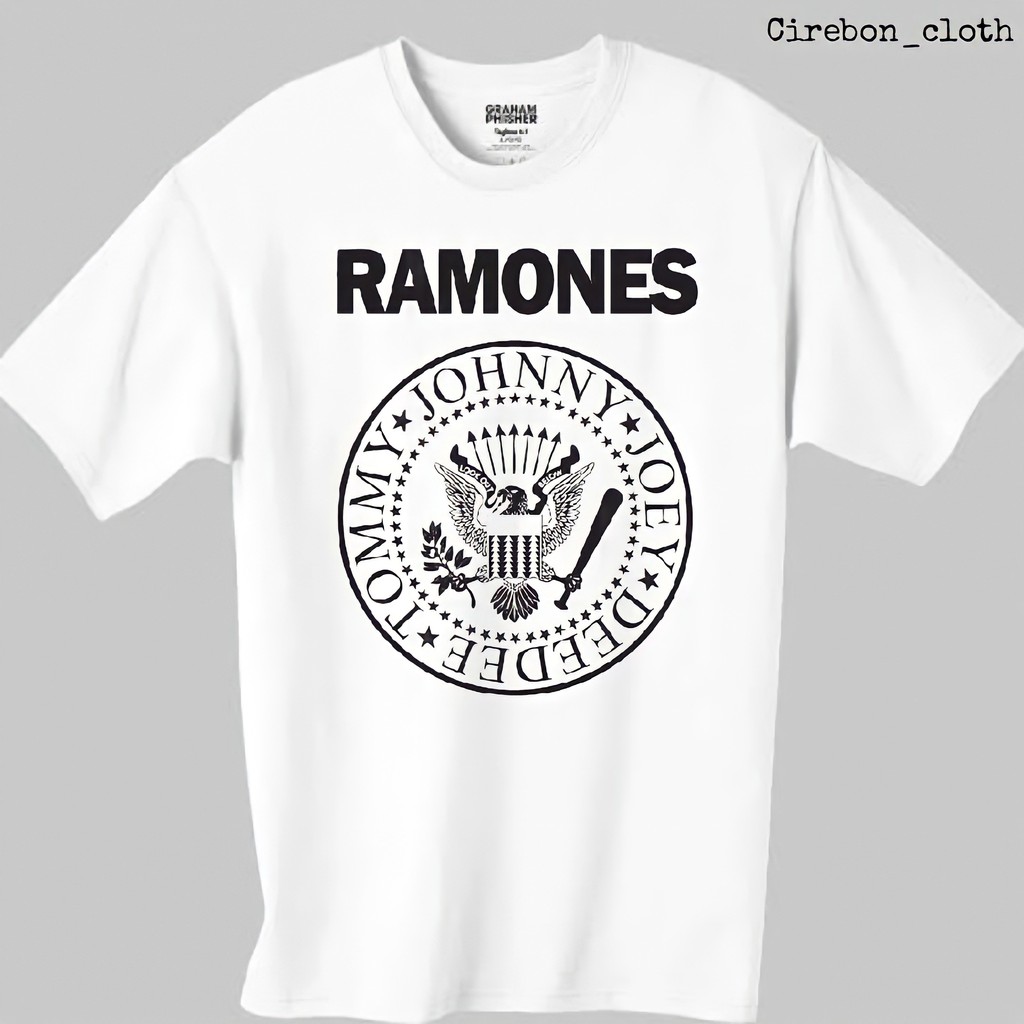 RAMONES LOGO T-SHIRT | CIREBON_CLOTH