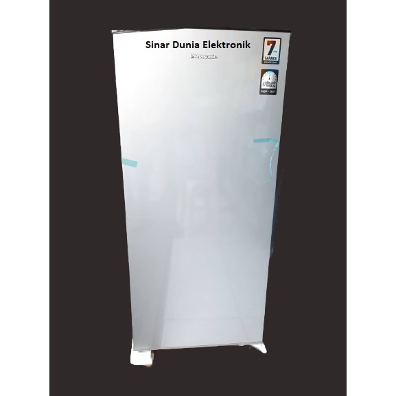 Panasonic Kulkas 1 Pintu 155 liter NR-AF171S Tempered Glass GARANSI