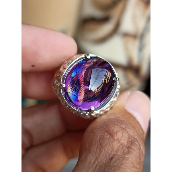 kecubung ungu pelangi