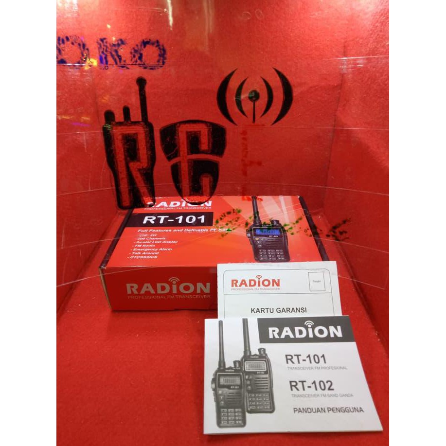 Bestproduk# Ht Radion Rt -101 Full Garansi Resmi