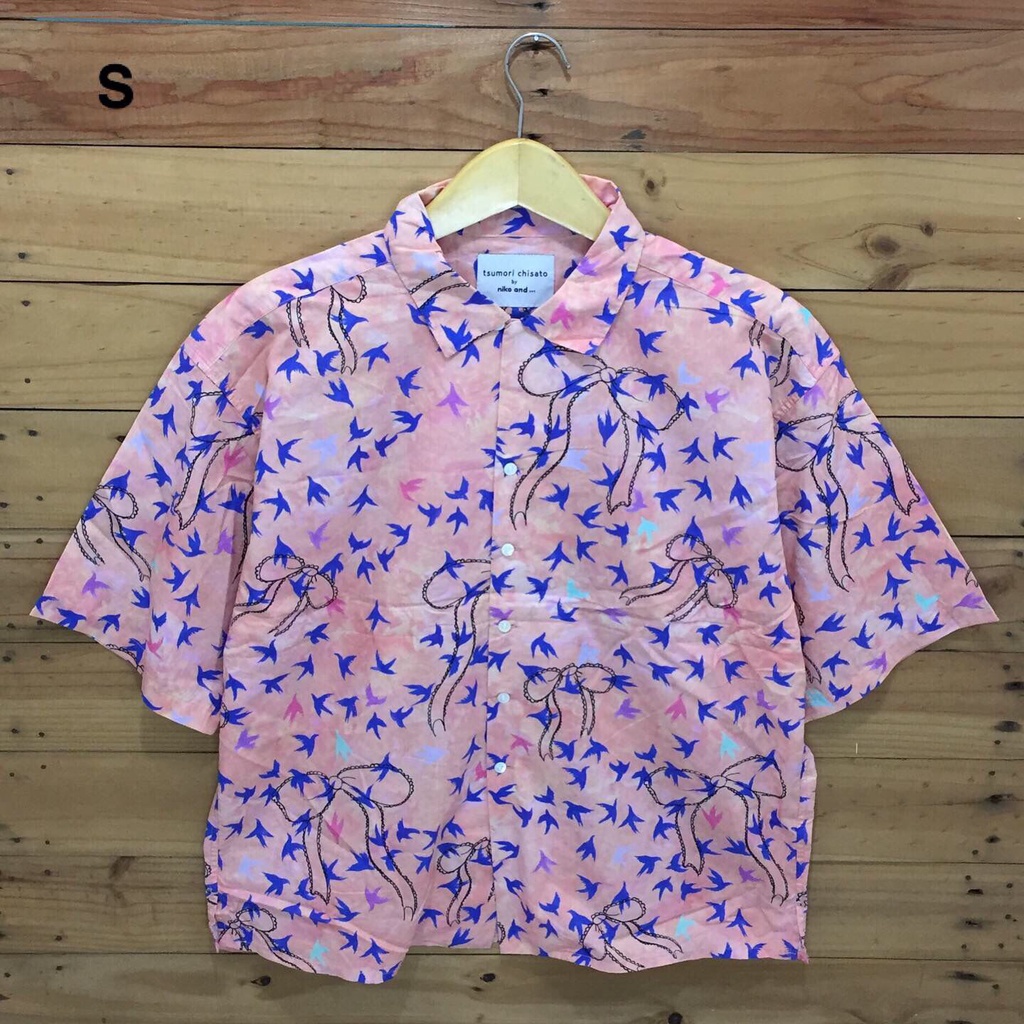 Kemeja Printed Niko And Size S