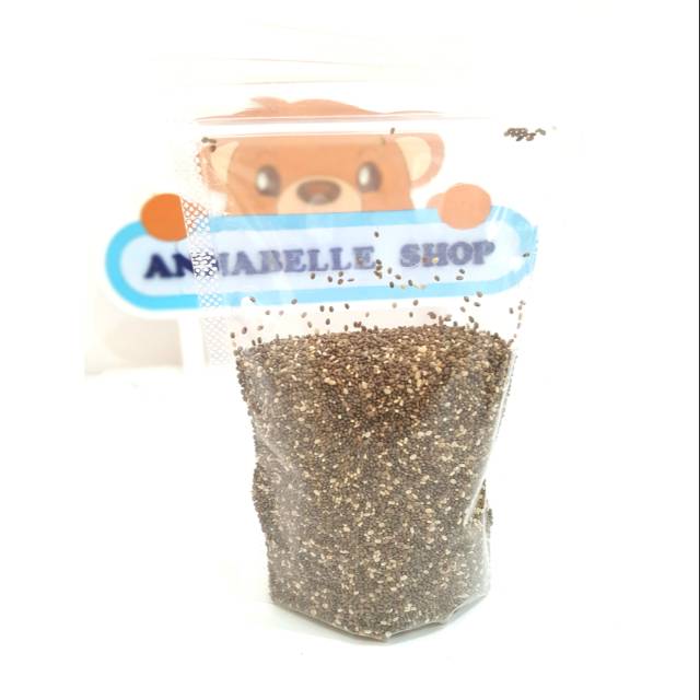 Organic Black CHIA SEED 100 gram Peru