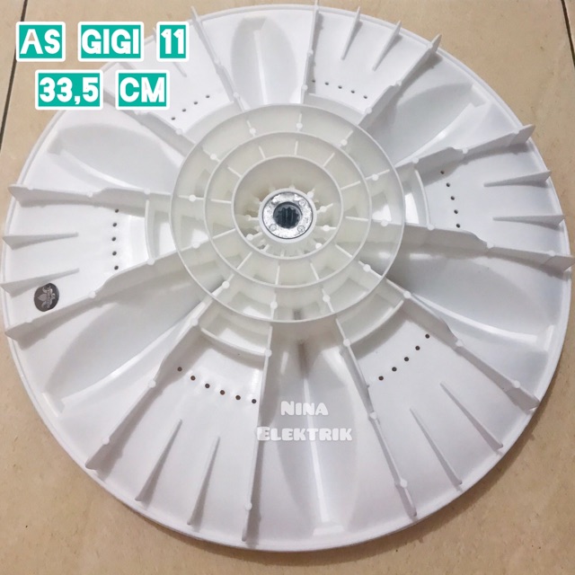 PULSTATOR MESIN CUCI PANASONIC DIAMETER 34cm AS GIGI KOTA DAN GIGI 11