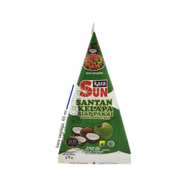 

Sun Kara Santan Kelapa 65 ml