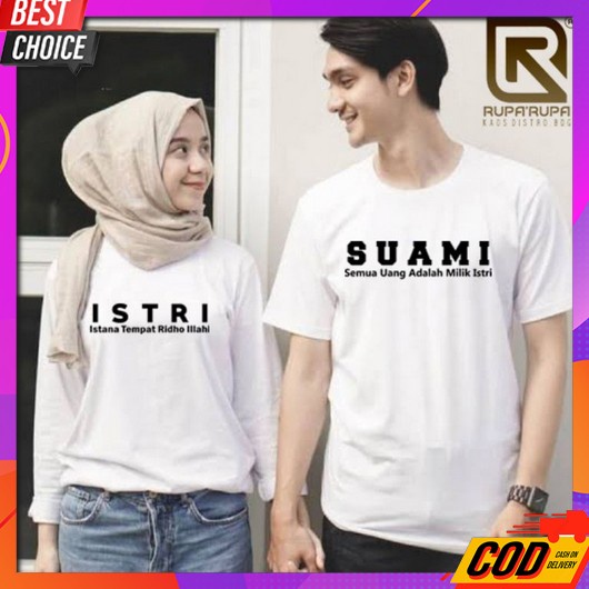 Genniestore99 Baju Kaos Anime Distro Pria Wanita Baju Kaos Couple Pasa Kaos Couple Pasangan Suami