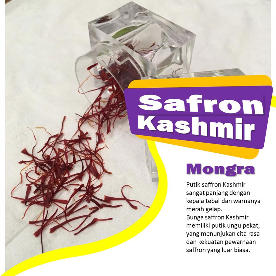 

Minuman Sehat Safron Kashmir Mongra