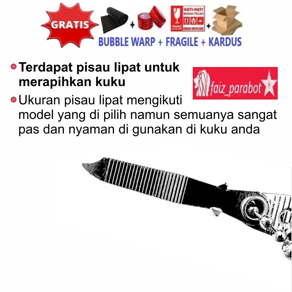 gunting capitan jepitan kuku 777 kecil / BESAR