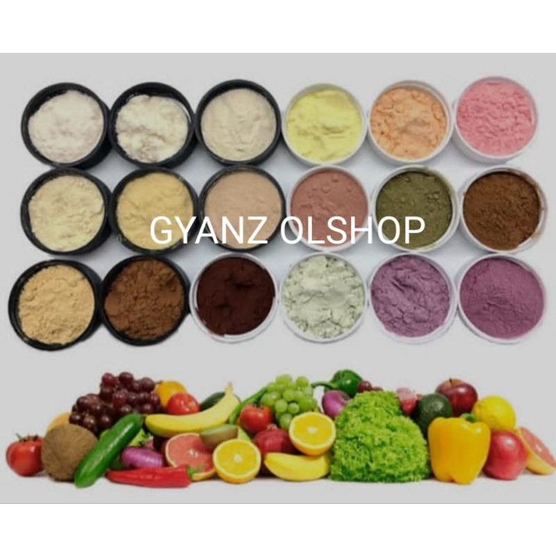 

Powder Bubuk Organik pure colouring natural