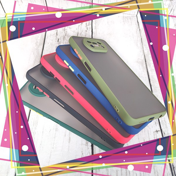 Soft Case Poco X3 NFC / Poco X3 pro Soft My Choice Aero Color Button Matte