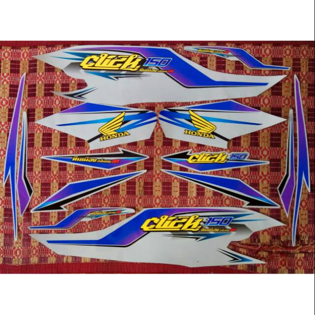Striping vario 150 new click blue