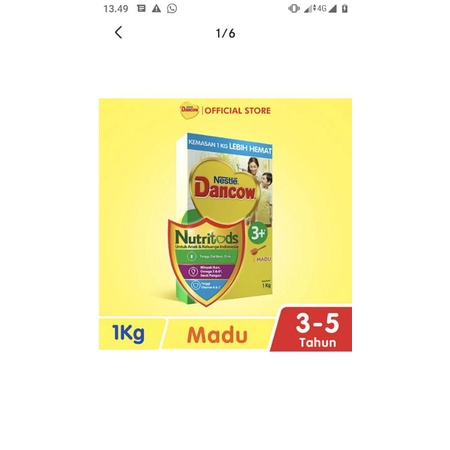 

Dancow 3+ madu 1kg